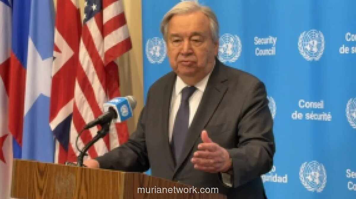 Guterres Kecewa Konferensi Non-Proliferasi Nuklir PBB Gagal Capai Kesepakatan