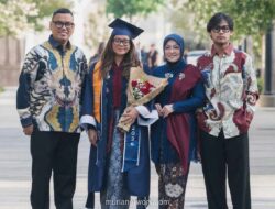 Cinta Kuya Resmi Raih Gelar Sarjana Psikologi dari California State University