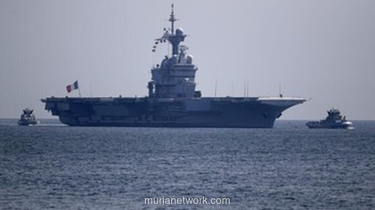 Kapal Induk Prancis Charles de Gaulle Dikerahkan ke Laut Merah untuk Amankan Selat Hormuz