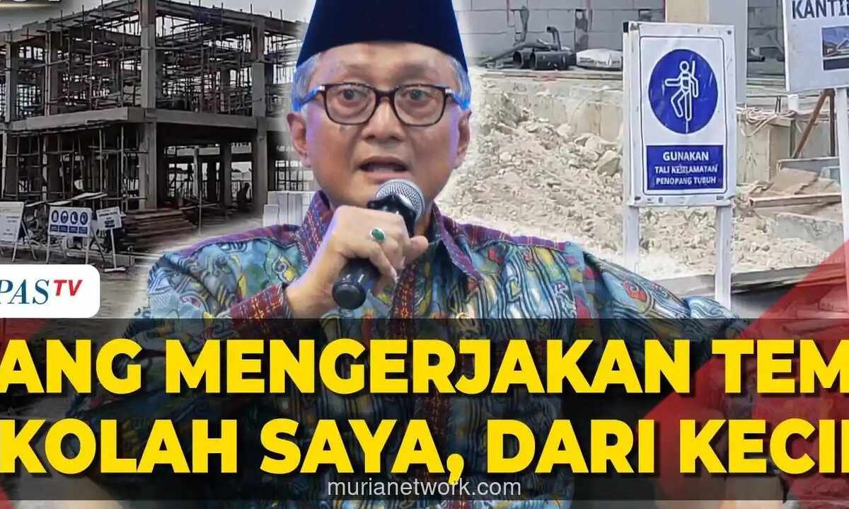 Menteri PU Sebut Proyek Sekolah Rakyat Setengah Mangkrak, Realisasi Baru 59 Persen