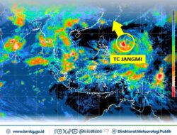 BMKG Deteksi Siklon Tropis Jangmi di Laut Filipina, Picu Hujan Lebat di Sejumlah Wilayah Indonesia
