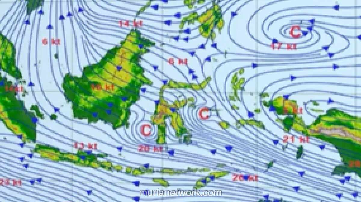 BMKG Peringatkan Potensi Hujan Lebat hingga Sangat Lebat di Sejumlah Wilayah Indonesia, 22 Mei 2026