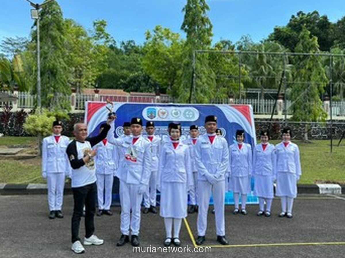 SMAN 1 Tanjung Selor Juara Lomba Baris-Berbaris Tingkat Kaltara, Siap Berlaga di Nasional