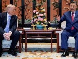 Perbedaan Tinggi Kursi Trump dan Xi dalam Pertemuan Bilateral Picu Spekulasi di Media Sosial