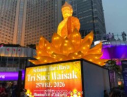 Warga dan Pemuka Agama Apresiasi Perayaan Waisak di Bundaran HI sebagai Simbol Toleransi Lintas Iman