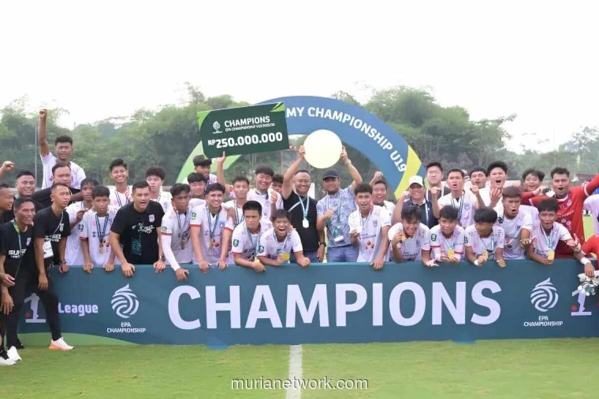 Sumsel United U19 Juara EPA Championship Usai Taklukkan Persiku Kudus 3-2 Lewat Comeback Dramatis