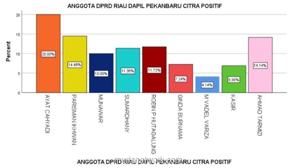 Citra Sumardany di DPRD Riau Melonjak Hampir Tiga Kali Lipat dalam Survei Terbaru LSOR