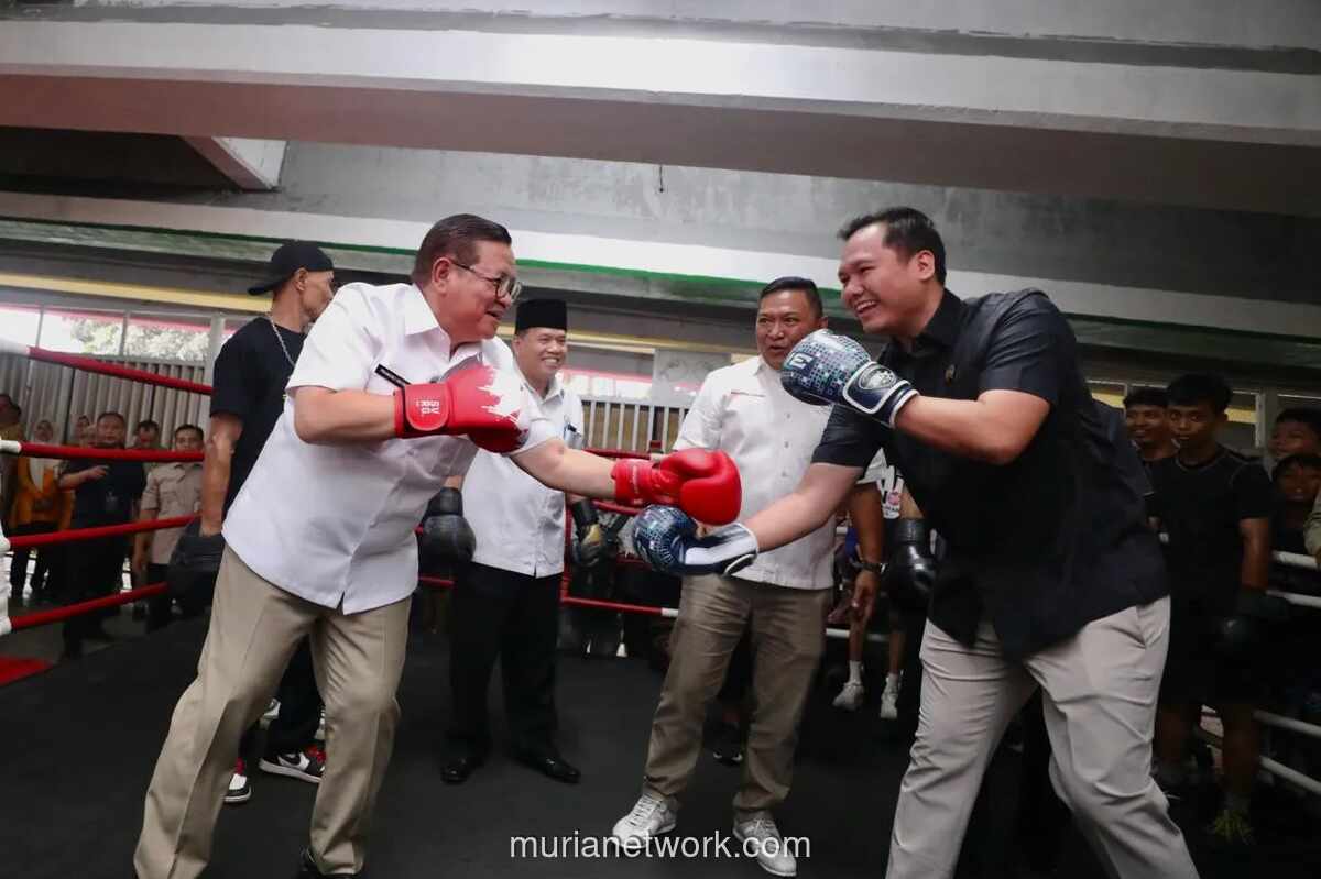 Pramono Anung Resmikan Arena Tinju di Kolong Flyover Pasar Rebo, Angka Tawuran Menurun Drastis