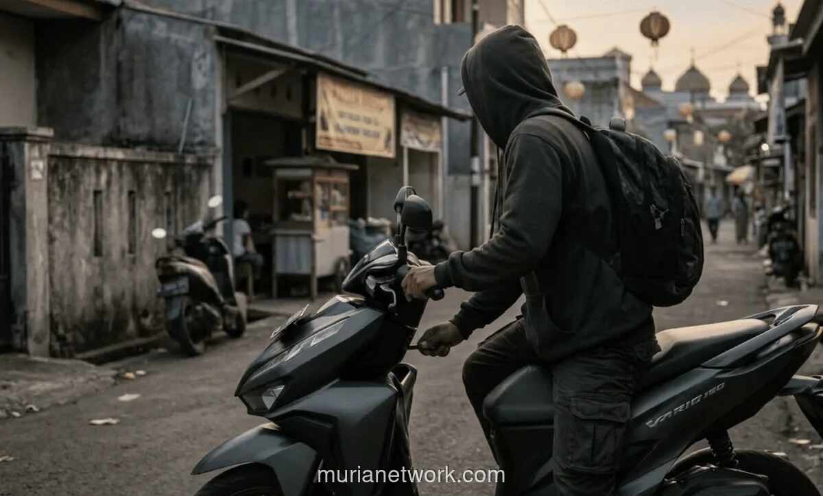 Terduga Pencuri Motor Kabur Lompat dari Lantai 2 Mapolsek Tamalate, Propam Usut Kelalaian Petugas