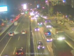 Jasamarga Catat Kepadatan di Sejumlah Ruas Tol Jabodetabek Jelang Tengah Malam