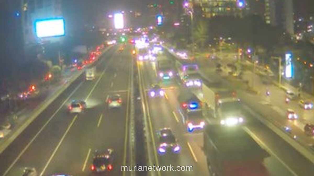 Jasamarga Catat Kepadatan di Sejumlah Ruas Tol Jabodetabek Jelang Tengah Malam