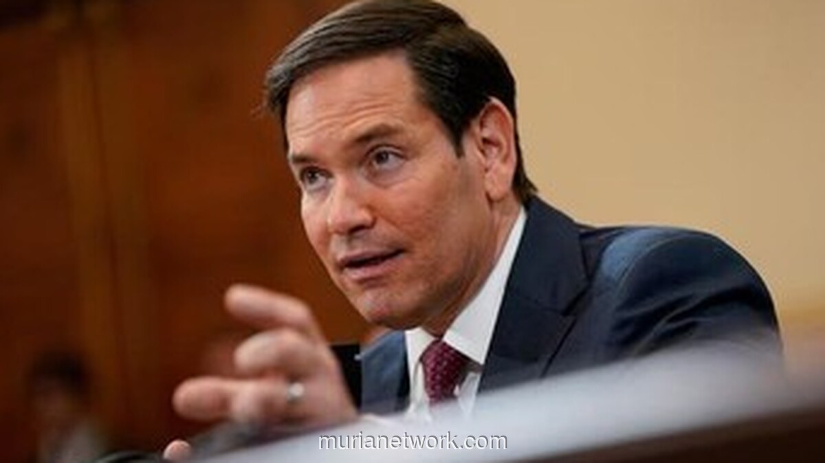 Menlu AS Marco Rubio Tak Kuasa Menahan Kagum pada Interior Ruang Pertemuan Trump-Xi di Beijing