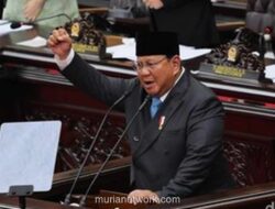 Prabowo Berterima Kasih ke PDIP di Sidang Parlemen: Partai di Luar Pemerintahan Berjaga Demokrasi