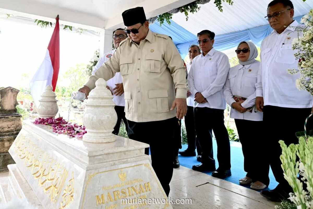 Presiden Prabowo Resmikan Museum Ibu Marsinah dan Ziarahi Makam Sang Aktivis Buruh di Nganjuk