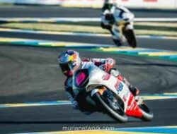 Veda Ega Pratama Kokoh di Puncak Klasemen Rookie Moto3 Usai Finis Keempat di GP Prancis