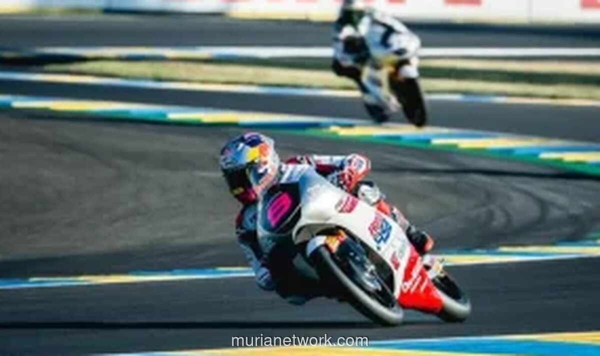 Veda Ega Pratama Kokoh di Puncak Klasemen Rookie Moto3 Usai Finis Keempat di GP Prancis