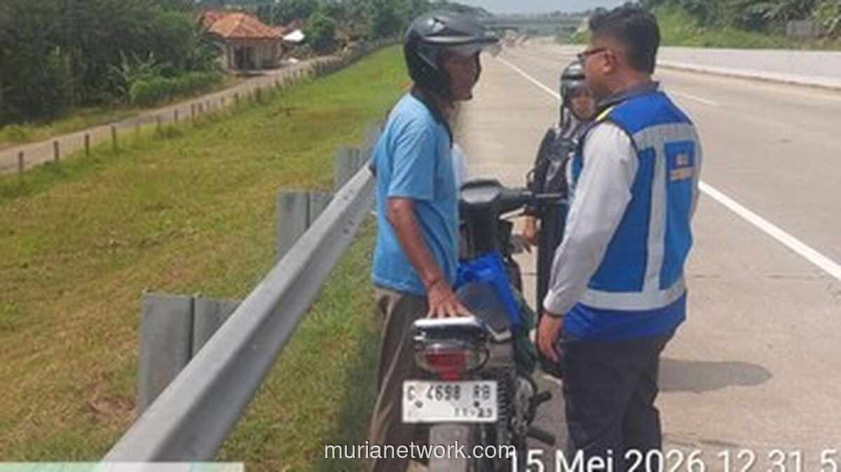 Motor Bonceng Tiga Lawan Arus di Tol Batang, Pengelola Minta Maaf dan Evaluasi Pengamanan