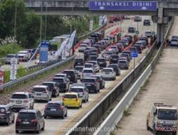 Lonjakan Arus Libur Idul Adha, Contraflow Diberlakukan di Tol Jakarta-Cikampek Km 55-65