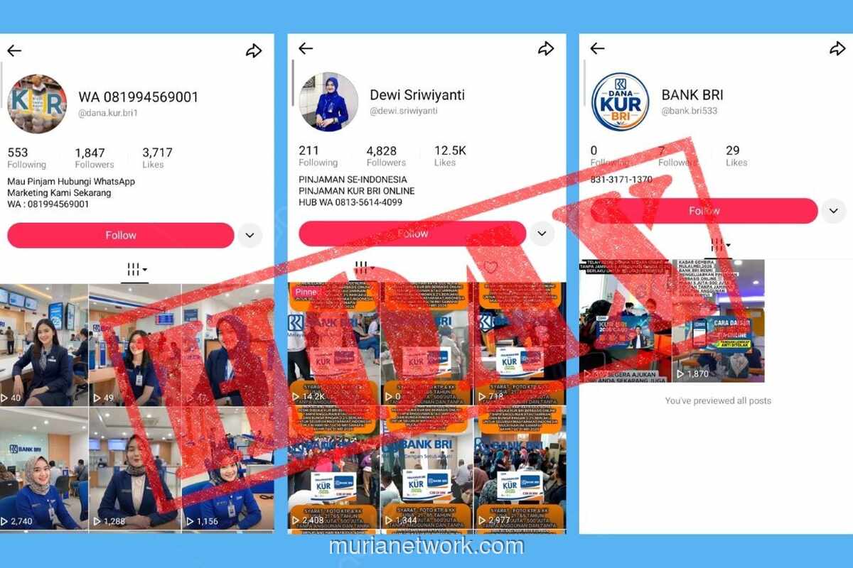 BRI Tegaskan Pengajuan KUR Hanya Lewat Petugas Resmi, Bukan Tautan Online