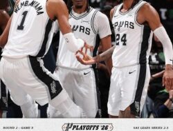 Spurs Kalahkan Timberwolves 115-108, Wembanyama Cetak 39 Poin dan Bawa San Antonio Unggul 2-1 di Semifinal Wilayah Barat