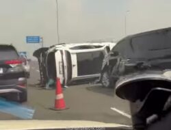 Kecelakaan Beruntun di Tol Becakayu Libatkan Tiga Kendaraan, Delapan Orang Luka-Luka
