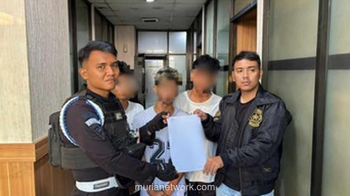 Polisi Bekasi Amankan Tiga Pemuda dan Enam Klip Tembakau Sintetis Jelang Transaksi
