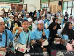 359 Jemaah Haji Kloter 16 Debarkasi Banjarmasin Tiba di Tanah Air