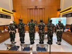 Empat Prajurit TNI Dituntut 2,5 Tahun Penjara atas Penyiraman Air Keras ke Aktivis KontraS