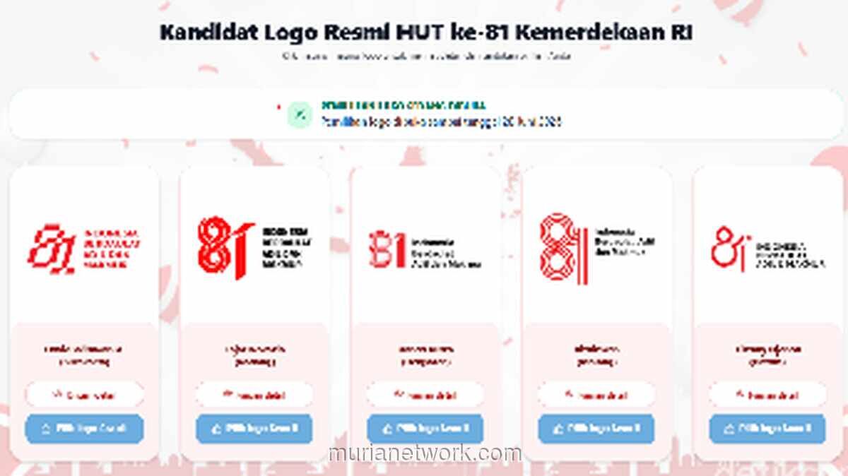 Tiffany Djohan Unggul di Polling Logo HUT ke-81 RI Versi detikcom