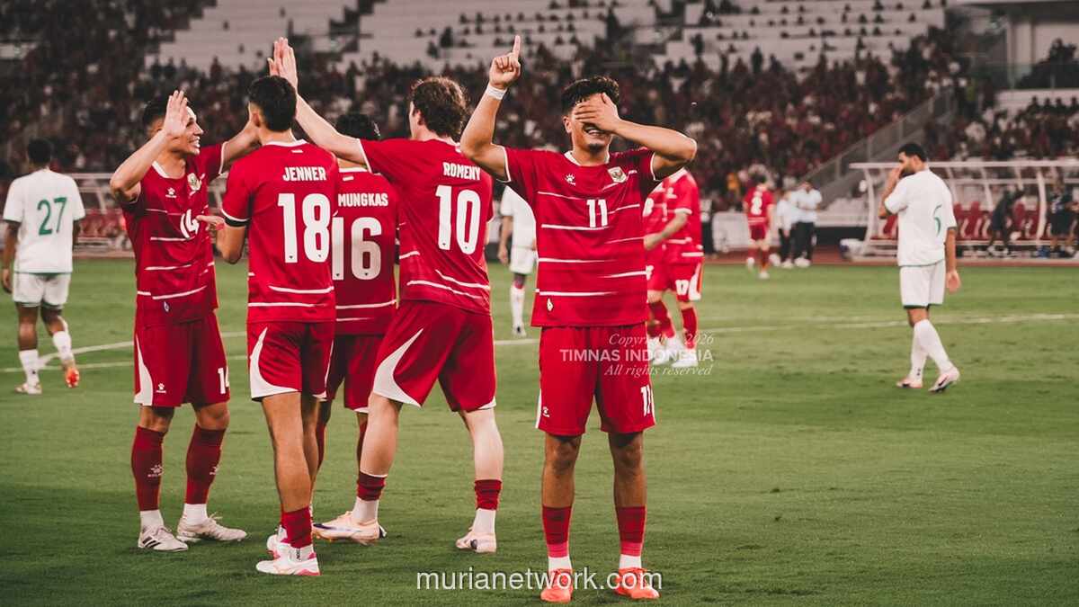 Timnas Indonesia Sempurna di FIFA Matchday, Lima Pemain Jadi Motor Kemenangan