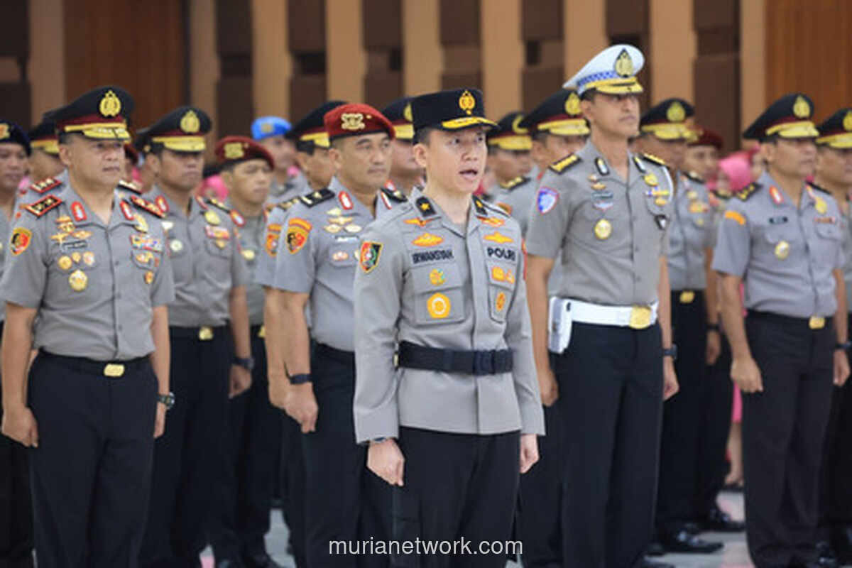 41.578 Personel Polri Naik Pangkat, 87 Perwira Tinggi Disematkan Bintang Baru