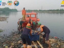 Pesisir Muara Angke Bersih, 8,8 Ton Sampah Diangkut Usai Bentuk Pulau dan Resahkan Warga