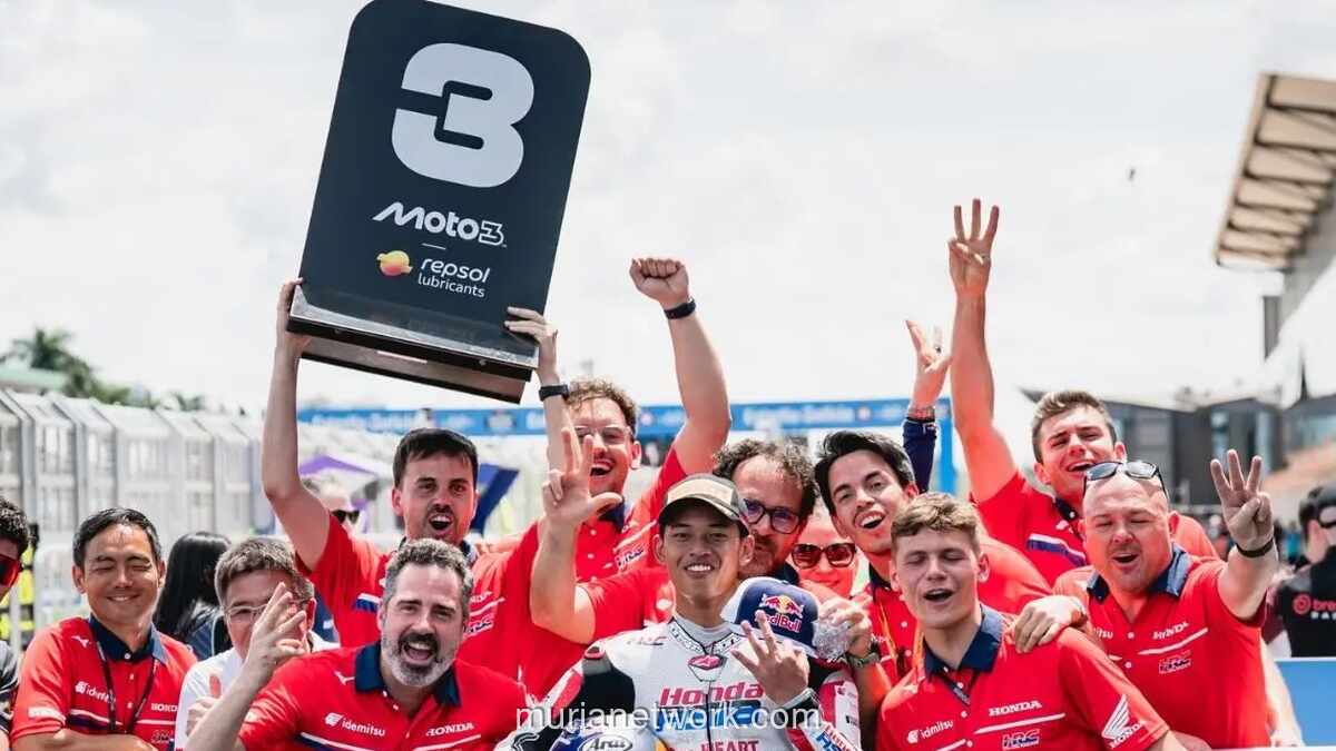 Diskualifikasi Adrian Fernandez di Enam Seri, Veda Ega Pratama Naik ke Peringkat Ketiga Moto3 2026