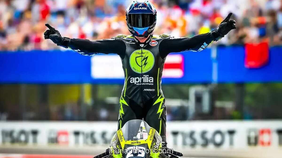Ai Ogura Akhirnya Patahkan Puasa Kemenangan Jepang di MotoGP Setelah 22 Tahun