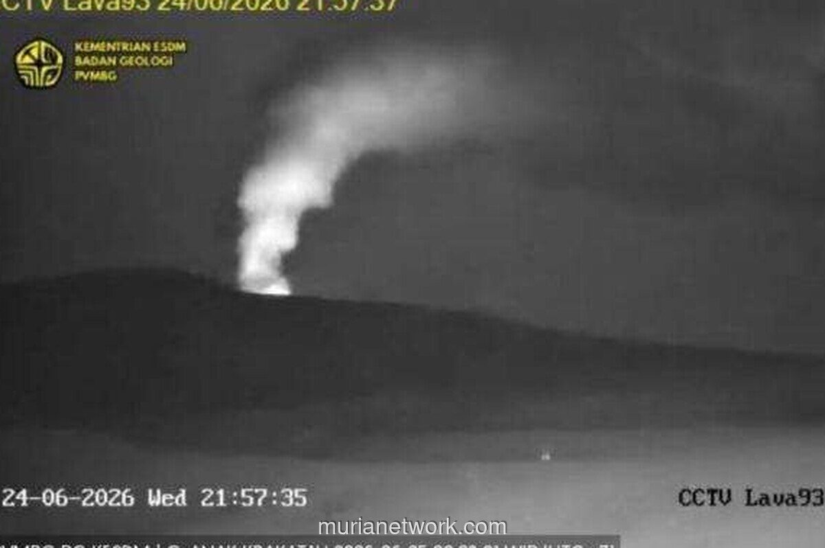 Aktivitas Gunung Anak Krakatau Meningkat, 109 Gempa Terekam dalam Sehari, Status Masih Waspada