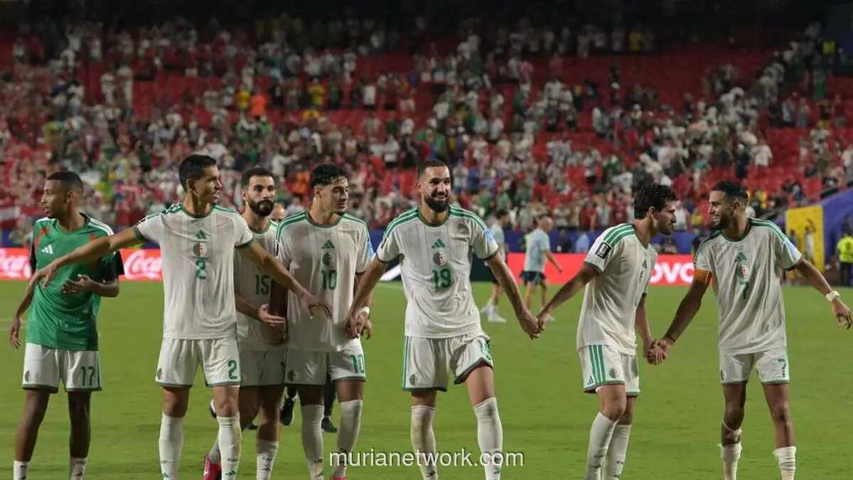 Aljazair Lolos ke Babak 32 Besar Piala Dunia 2026 Usai Imbang Dramatis Lawan Austria