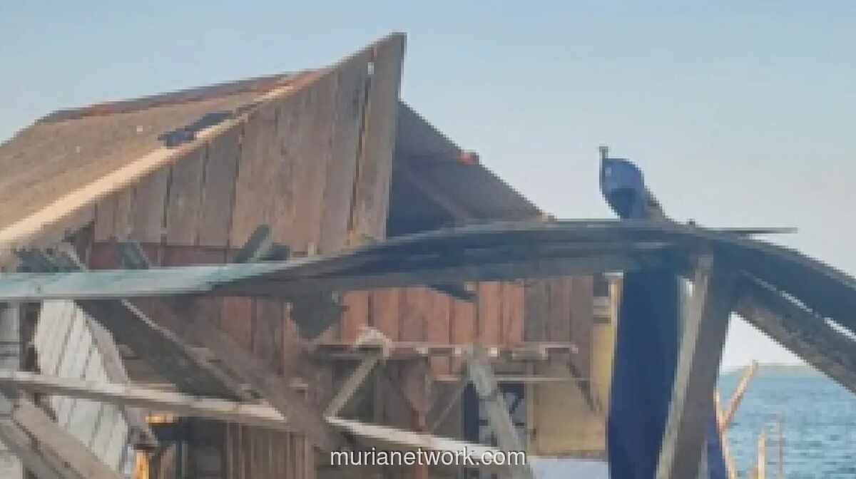 Angin Kencang Terjang Lingga dan Dairi, 92 Rumah Rusak