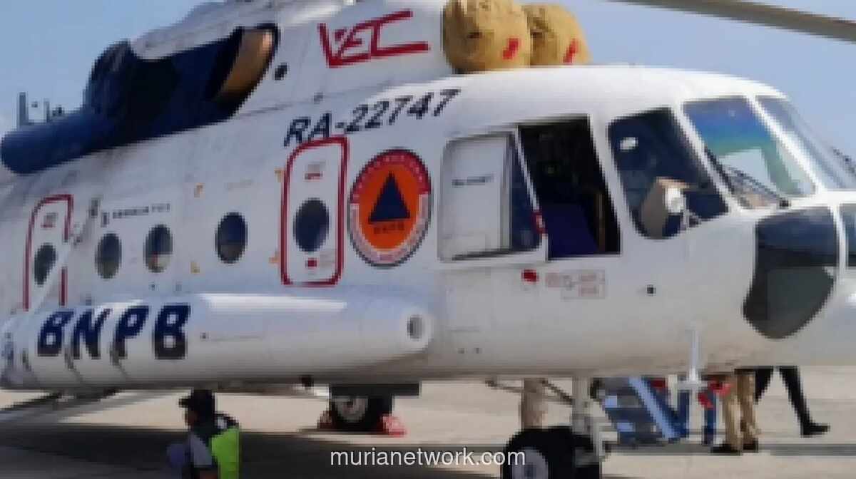 Riau Kembali Terima Satu Helikopter Water Bombing, Total Armada Udara Capai Enam Unit