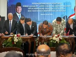Pemerintah Terima Hibah 30 Hektare Lahan dari Lippo Cikarang untuk Program 3 Juta Rumah