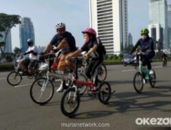 Dinas Kebudayaan DKI Hadirkan Ondel-Ondel dan Permainan Tradisional di Car Free Day Rasuna Said