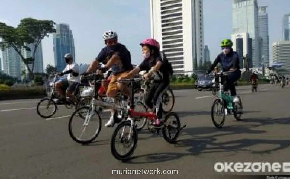Dinas Kebudayaan DKI Hadirkan Ondel-Ondel dan Permainan Tradisional di Car Free Day Rasuna Said