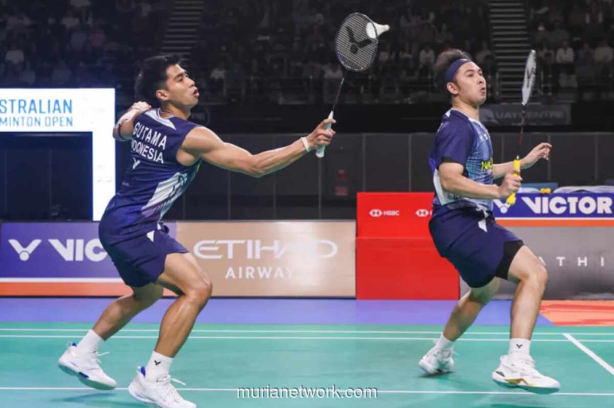 Sabar/Reza Kalah dari Wakil Tiongkok di Final Australian Open 2026