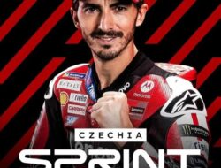 Bagnaia Menangi Sprint Race MotoGP Ceko 2026, Bezzecchi Gagal Finis