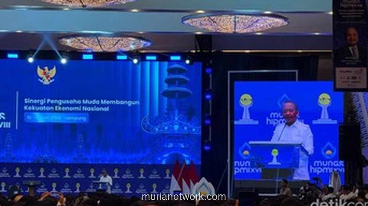 Bahlil Minta Izin Panggil Prabowo Kakanda demi Keakraban di Munas HIPMI