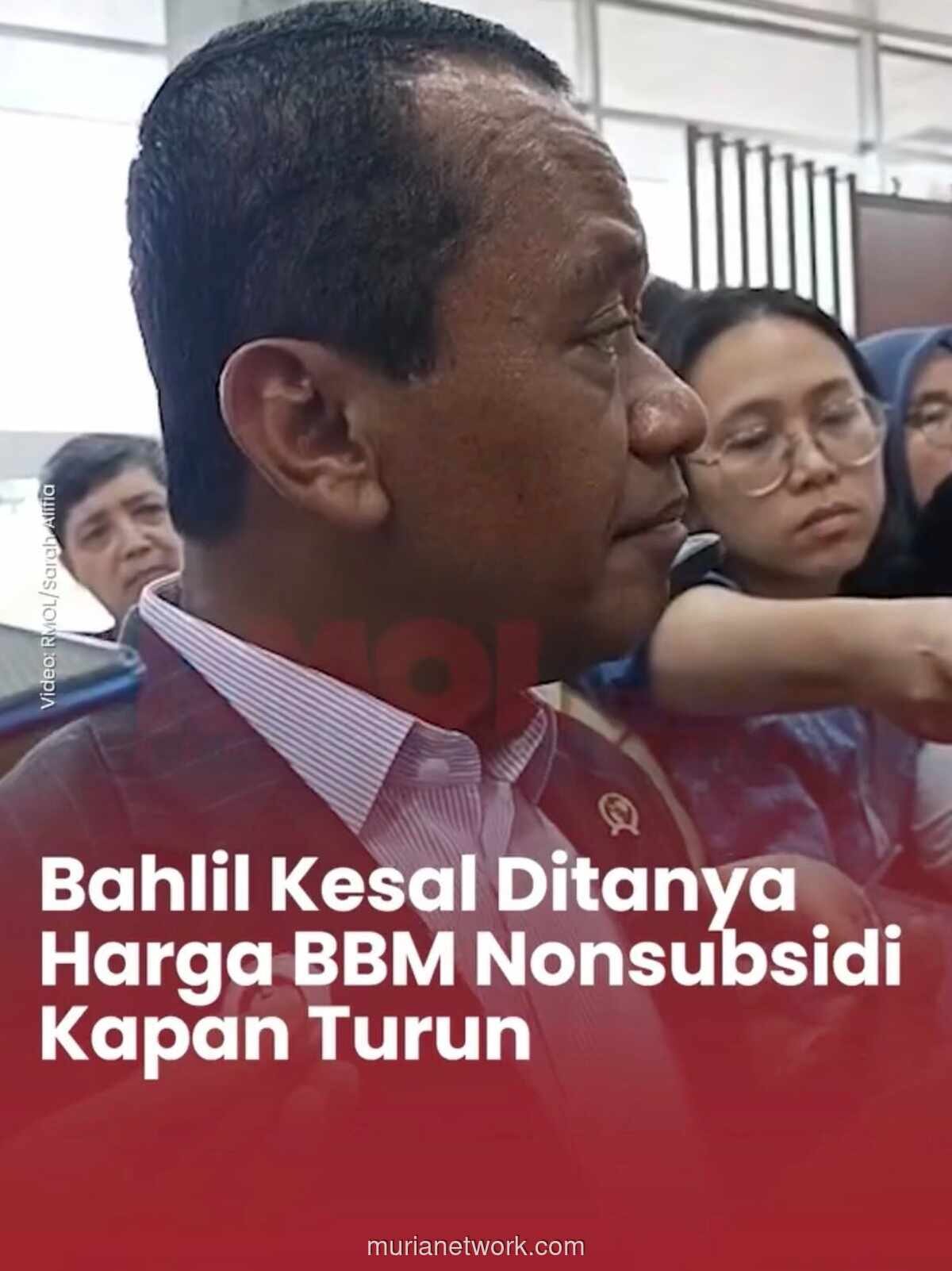 Bahlil Belum Pastikan Penurunan Harga BBM Nonsubsidi Meski Minyak Dunia Turun