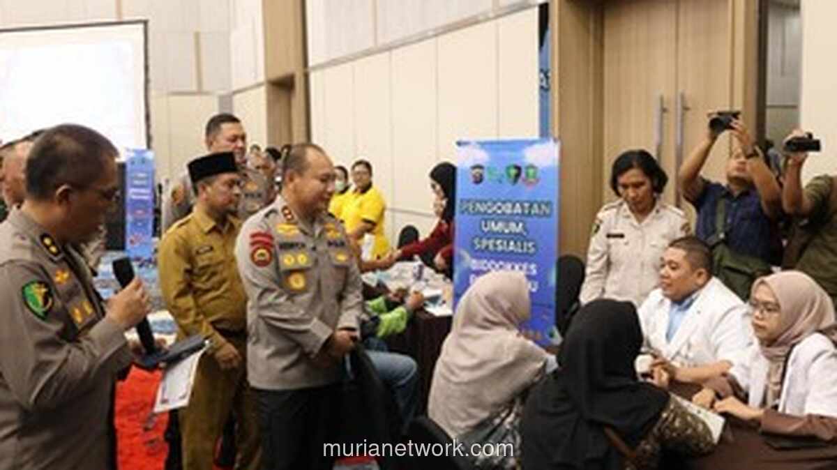 Bakti Kesehatan Polda Riau Sambut Hari Bhayangkara ke-80 Lampaui Target, 2.400 Warga Terlayani