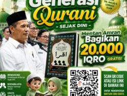 Mentan Amran Salurkan 20 Ribu Buku Iqra Gratis untuk Cetak Generasi Cinta Al-Qur’an