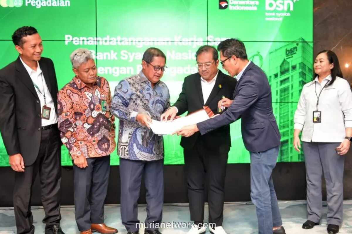 Bank BSN Salurkan Pembiayaan Syariah Rp1,4 Triliun ke Pegadaian untuk Perkuat Likuiditas dan Layanan Digital