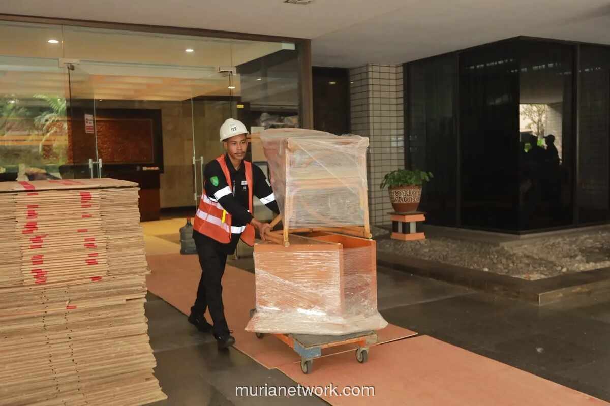 Pengosongan Blok 15 Eks Hotel Sultan Ditargetkan Rampung Sebulan, Ratusan Barang Dipindahkan ke Gudang Cikarang
