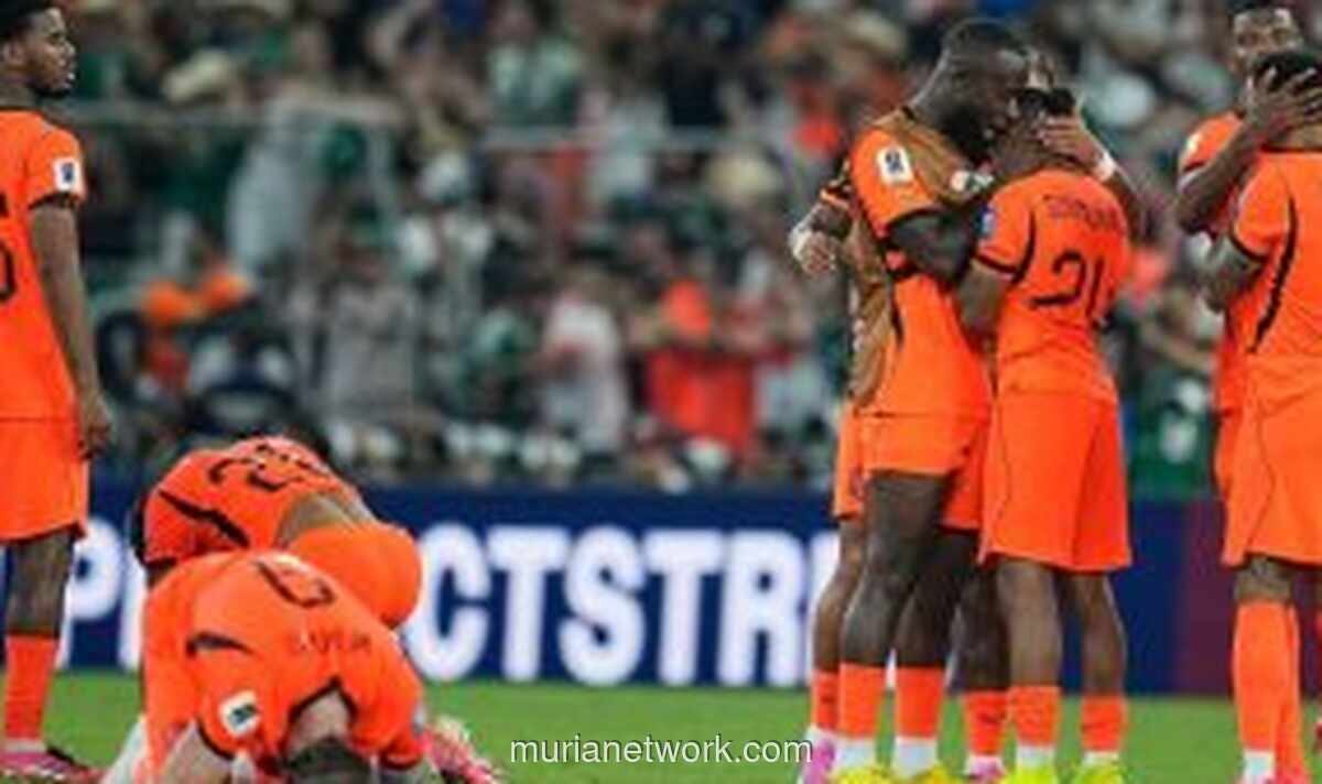 Belanda Kembali Tersingkir Dramatis Lewat Adu Penalti, Samai Rekor Spanyol